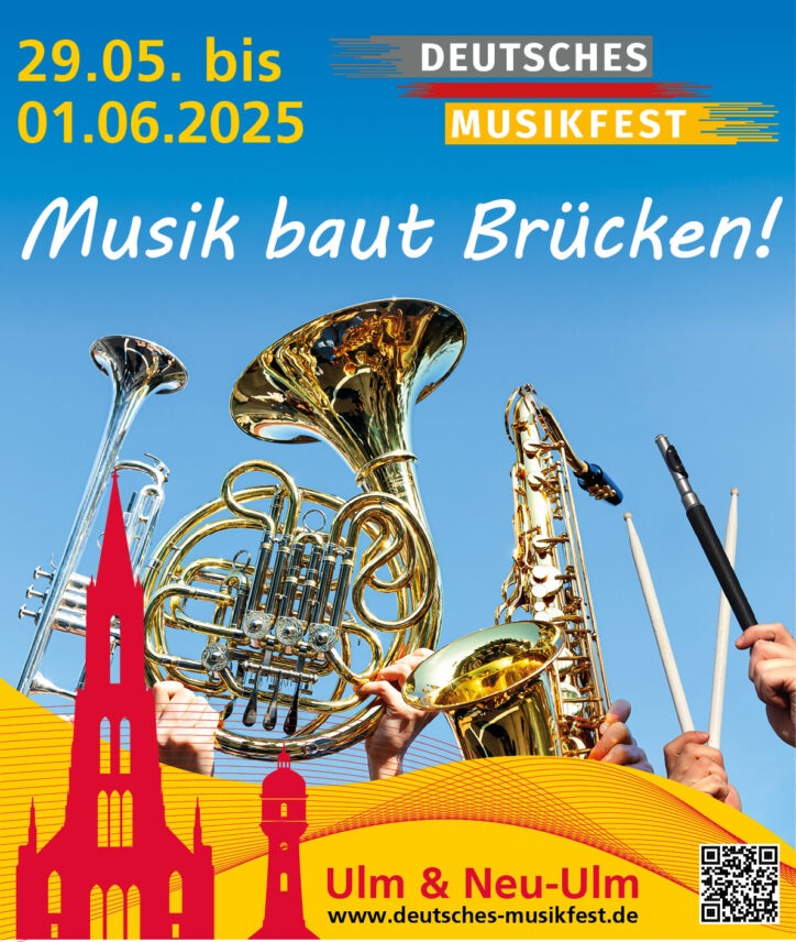Musik baut Brücken unter der Beteiligung der Lyra beim Deutschen Musikfestes 2025